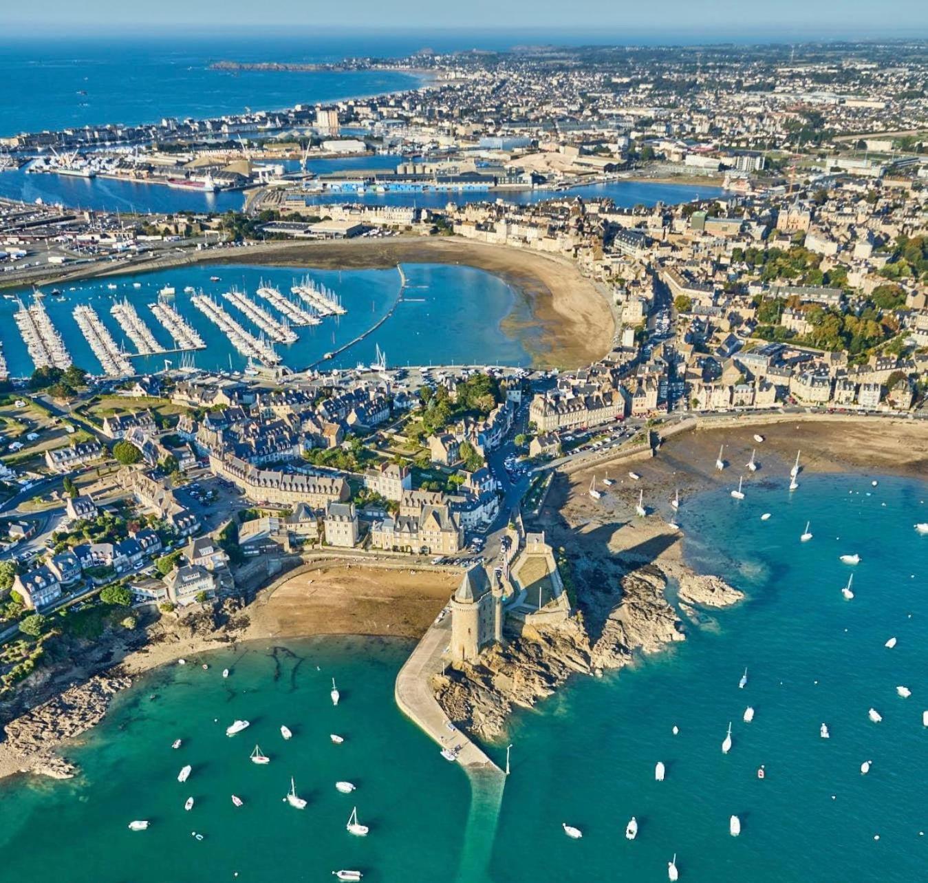 « Kraou Kezeg » A 50M De La Mer - 2/4 Pers. Saint-Malo Exterior foto